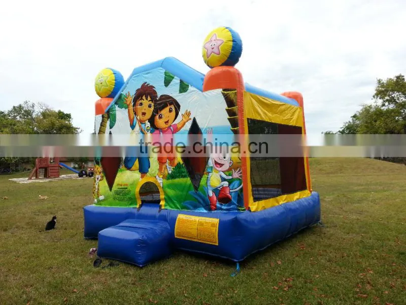 Dora theme explorer inflatable bounce house for sale