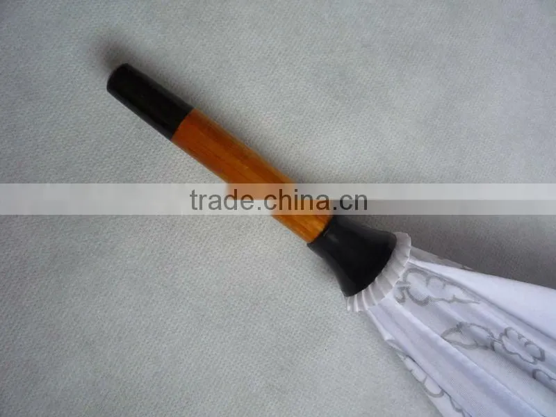 Rain or promotional straight bamboo umbrella