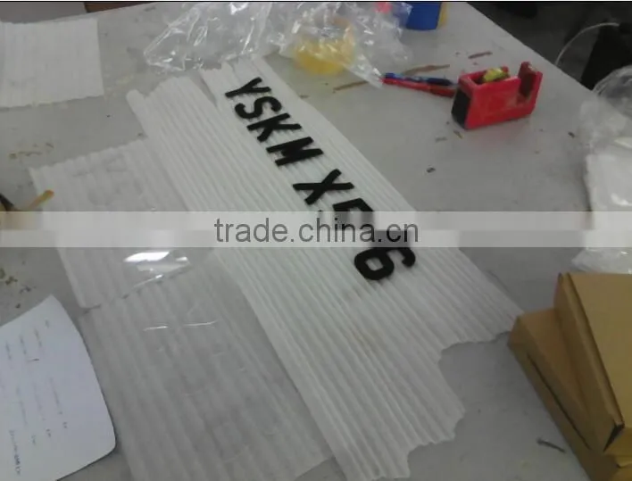 acrylic sign letter laser decorate letter