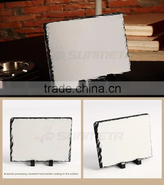 Sunmeta hot sale blank sublimation rock photo slate