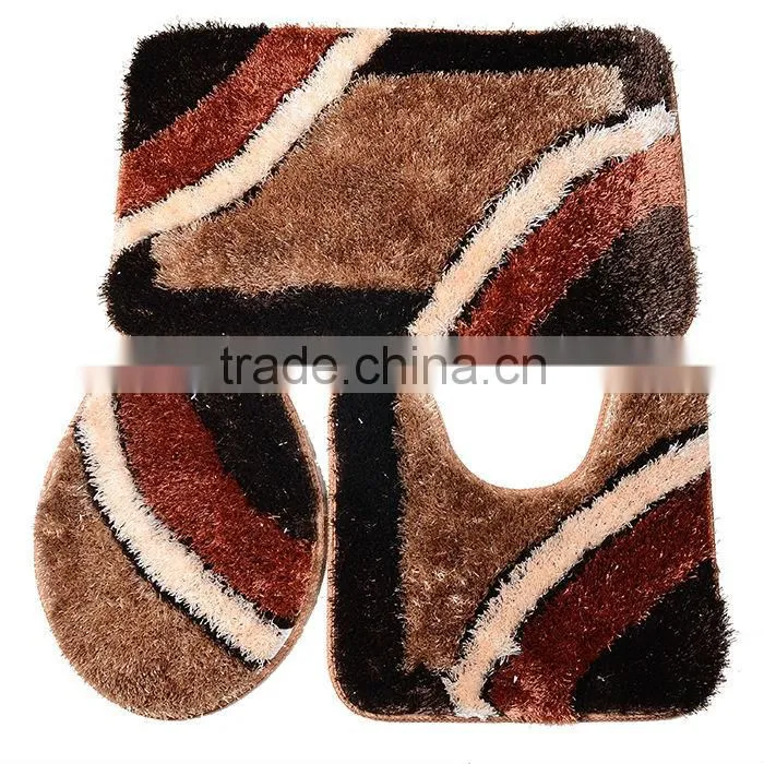 Shaggy Plyester Carpet New Bath Room Floor Capet