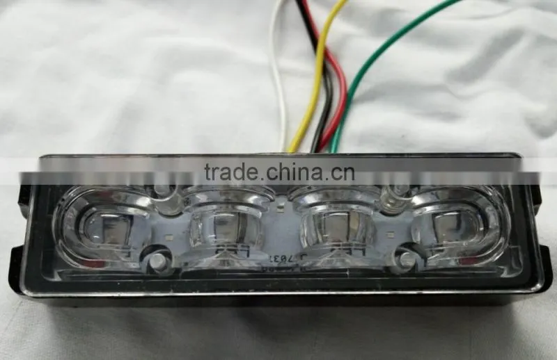 Flashing lighthead led warning amber surface mount amber strobe light LTDG-T4-1