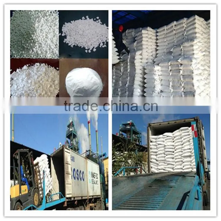 high quality flakes calcium chloride for snow-melt agent