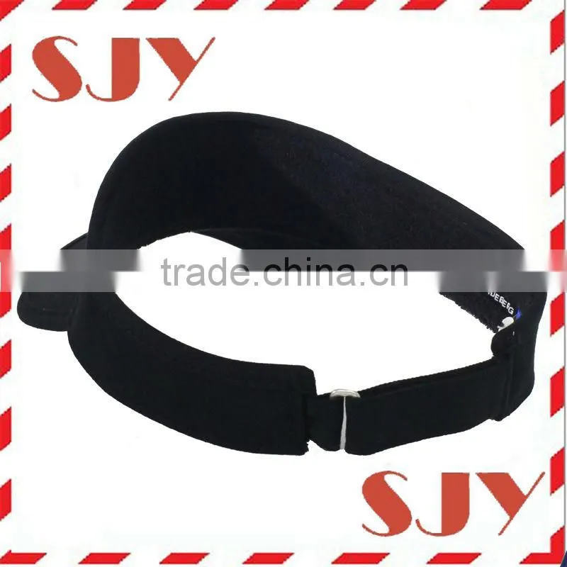 UV protection custom plain sun visor with embroidery