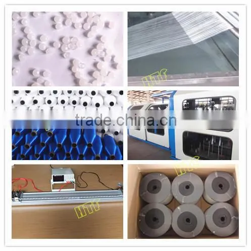 solar electric fence polyrope for fence panel