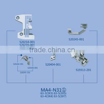 MA4-N31 Gauge Set for Brother sewing machine part