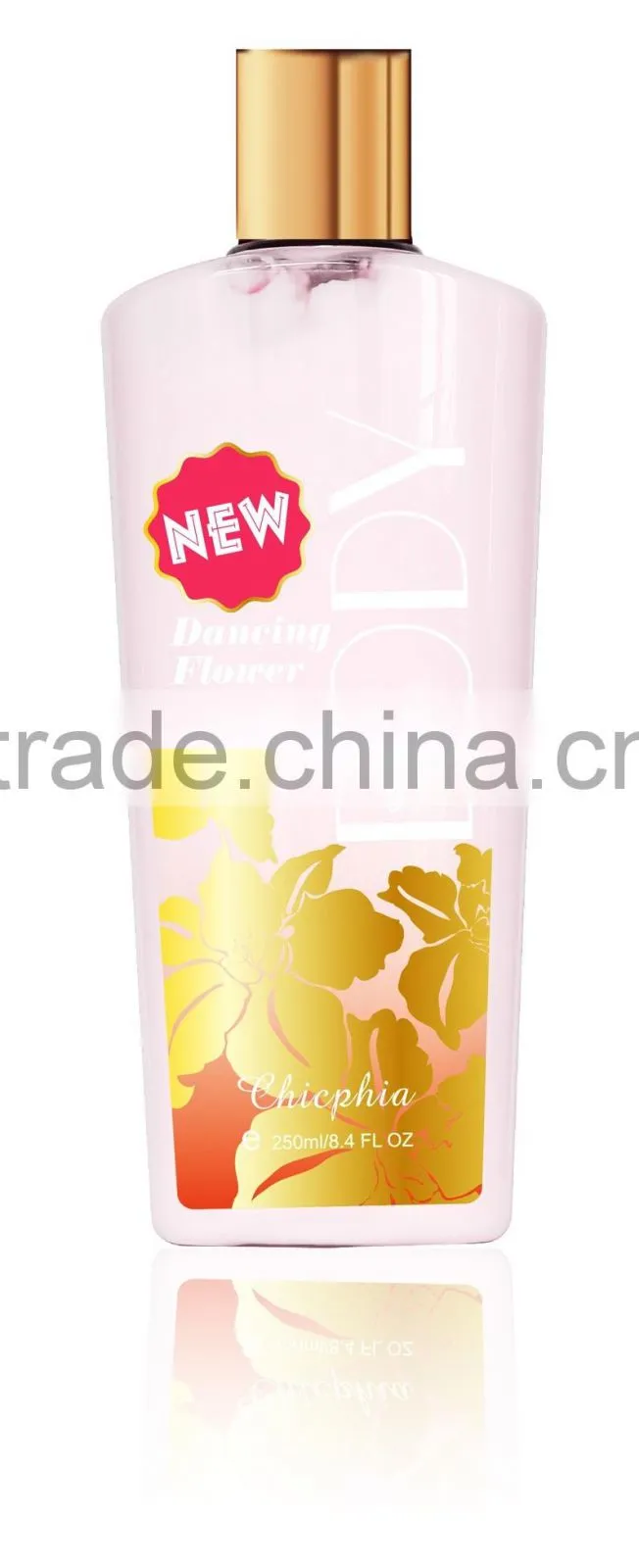 Chicphia 250ml/8.4 fl.oz OEM chocolate body lotion with hot body girls