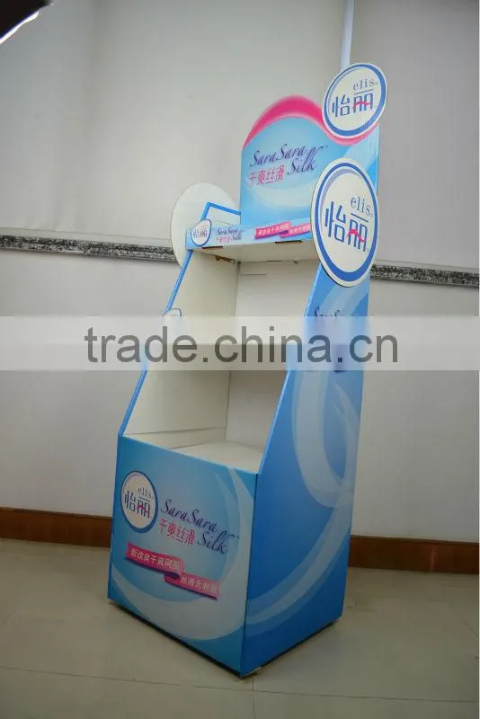 AEP advertisement floor display stand for Brand elis