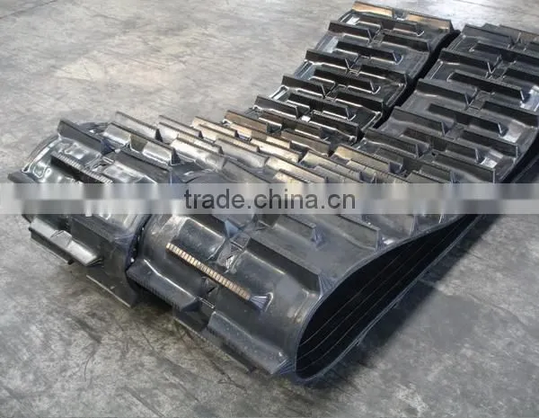 Rubber track for combine harvester machine,agriculture machine, min excavator