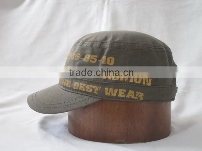 custom design classic embroidery Military Cap