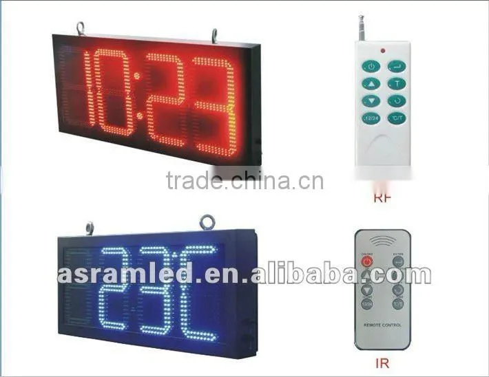 7 segment digital electronic large led timer clock / LED digital timer clocks