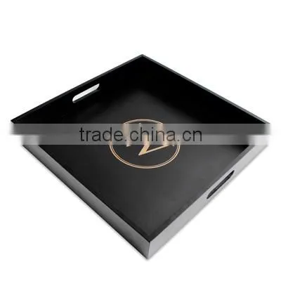 hot sales Acrylic food serving tray for Christmas festival
