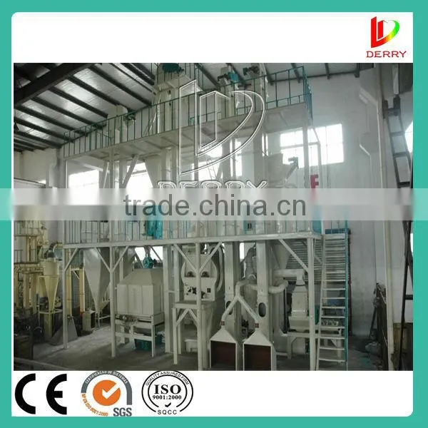 Best price animal feed pellet making line/poultry feed pellet making machine (CE)