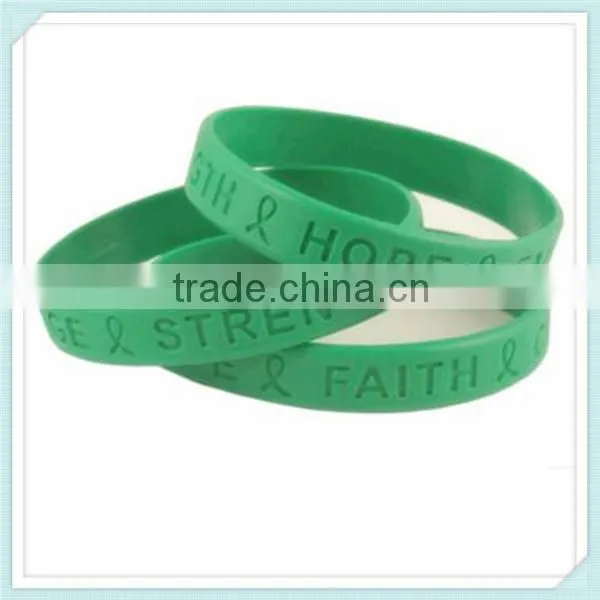 personalized funny bracelet thin silicone wristband