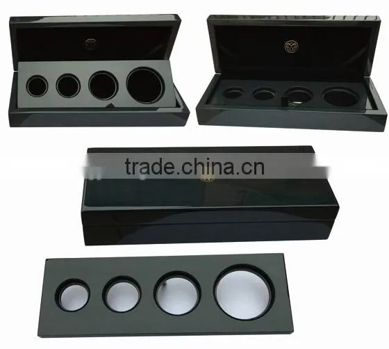 Wood Coin Presentation Cases and Display Boxes