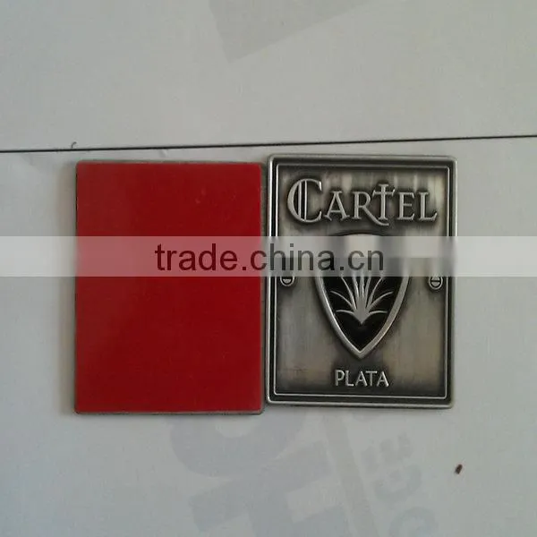 New Design Metal Bottle waterproof Sticker For Perfume Bottle