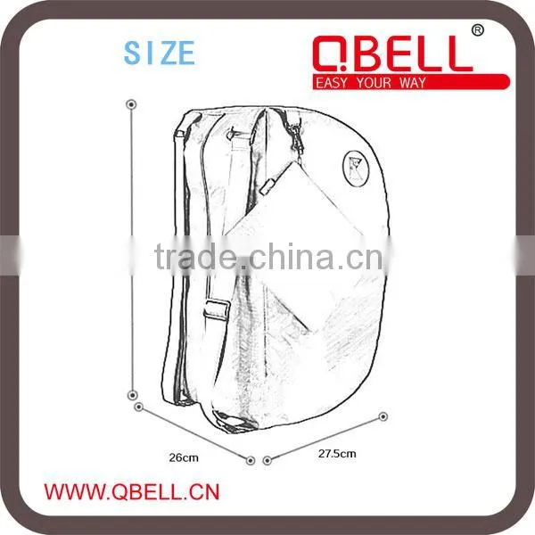 3-way easy to carry waterproof foldable travel backpack/bag