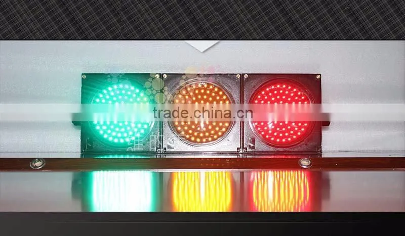 High quality 3 units 200mm crossing road traffic signal light