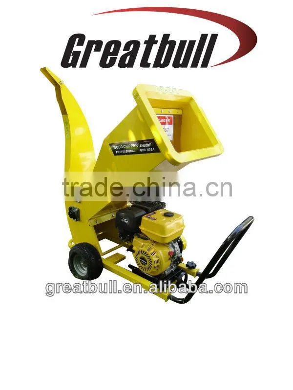 gasoline garden rotary wood chipper shredder