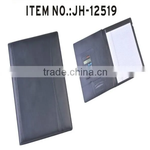 PadFolio Case with Notepad leather Holder,file folder with notepad