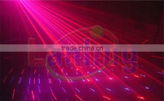 LV658RB Twinkling "Moving Head" RB Laser Red: 100mW, Violet blue: 100mW