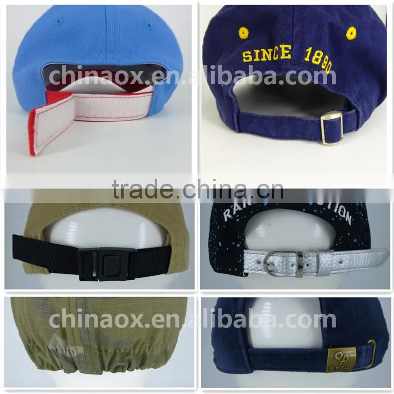 Cotton Twill Baseball Cap Hat With Custom Logo Embroidery Hat