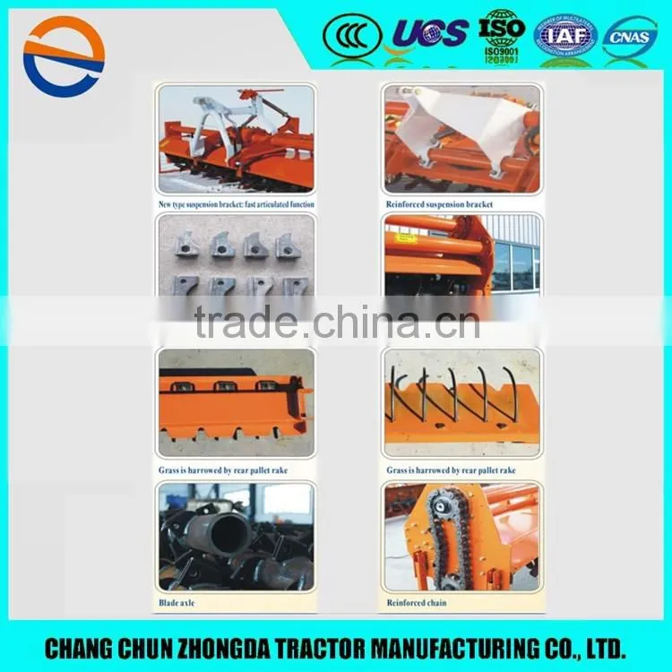 Rice farming equipment high quality chain drive rotary tilller