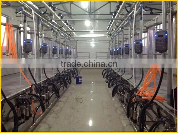 New design Computerized milking parlor