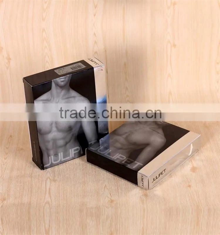Hot sale sturdy recycled cube shape lingerie gift boxes