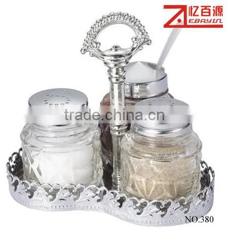 easy pour spout glass spice jar