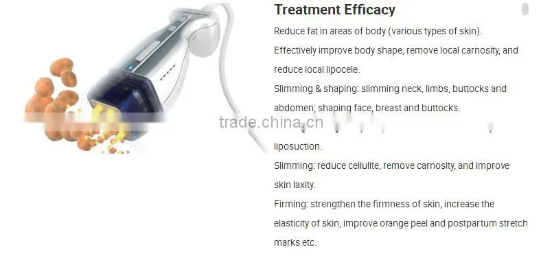 HIFU focus ultrasound HIFU body contour machine for body slimming