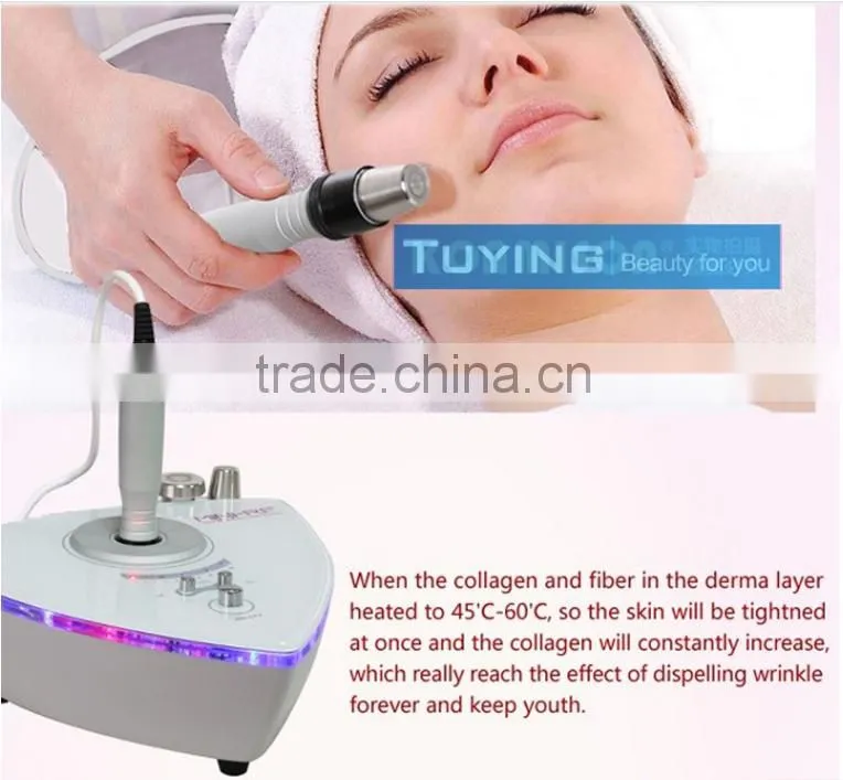 Portable home use wrinkle removal facial massage beauty rf lifting machine