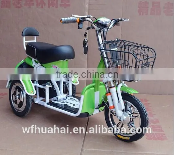 2017 New Design Stand Up Off-Road Electric Trike Scooter