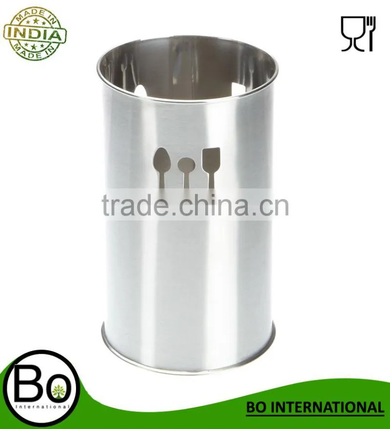 stainless steel kitchen tools holder