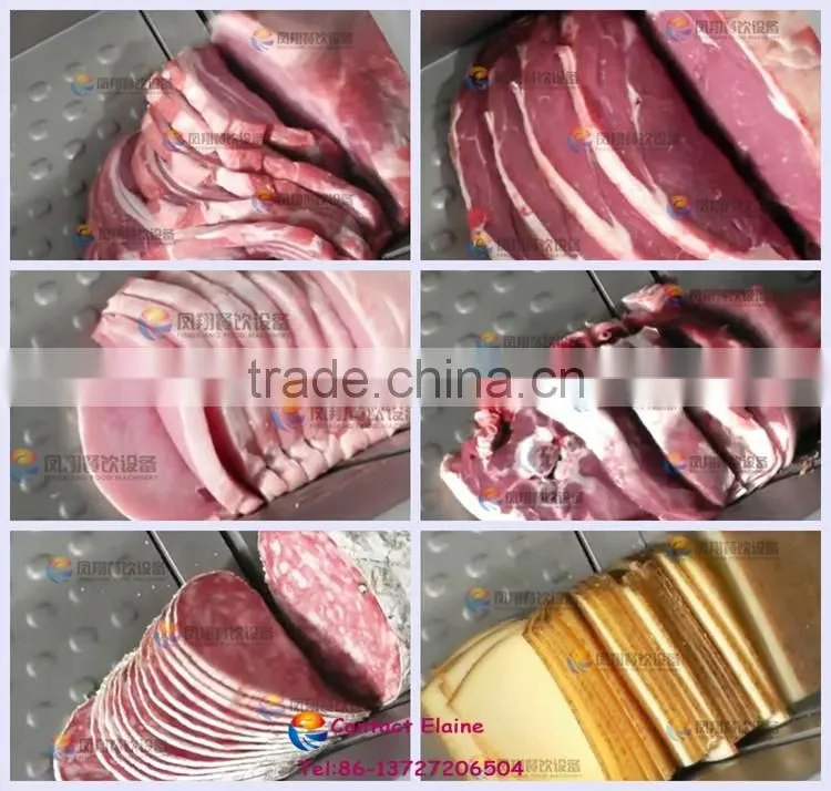 Large Type Chinese Super Industrial Automatic Ham Fish Meat Slicer