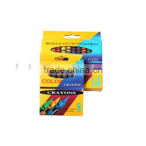 hot selling Creative 8pcs wax crayon manufactory