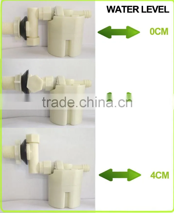 China made toilet tank side fill valve