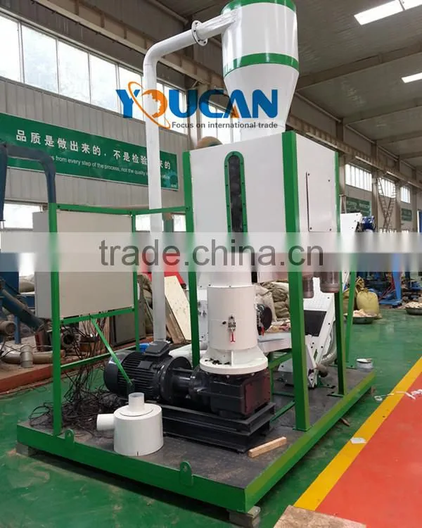Youcan good performance wood pellet production line/wood pellet milling machine/poultry feed pellet plant