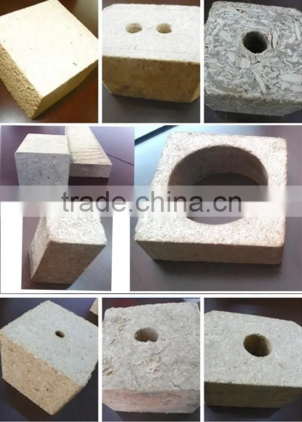 Best selling good quality wood sawdust block making machine/wood pallet block extruding machine/wood block machine