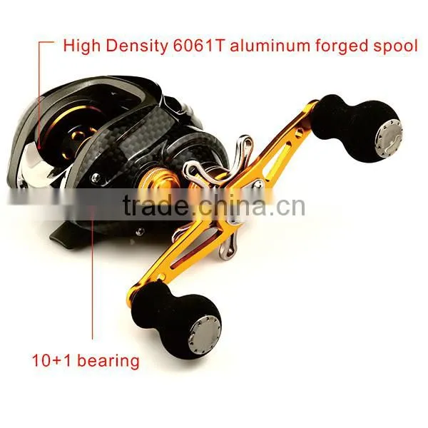 Low profile bait casting fishing reel bait caster reel