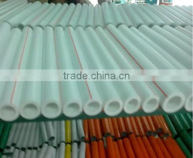 China PPR pipe and fitting plastic tube for hot and cold water