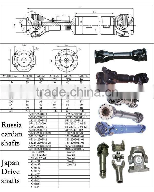 Top Quality Transmission Input Shaft/Solid Power Transmission Shaft