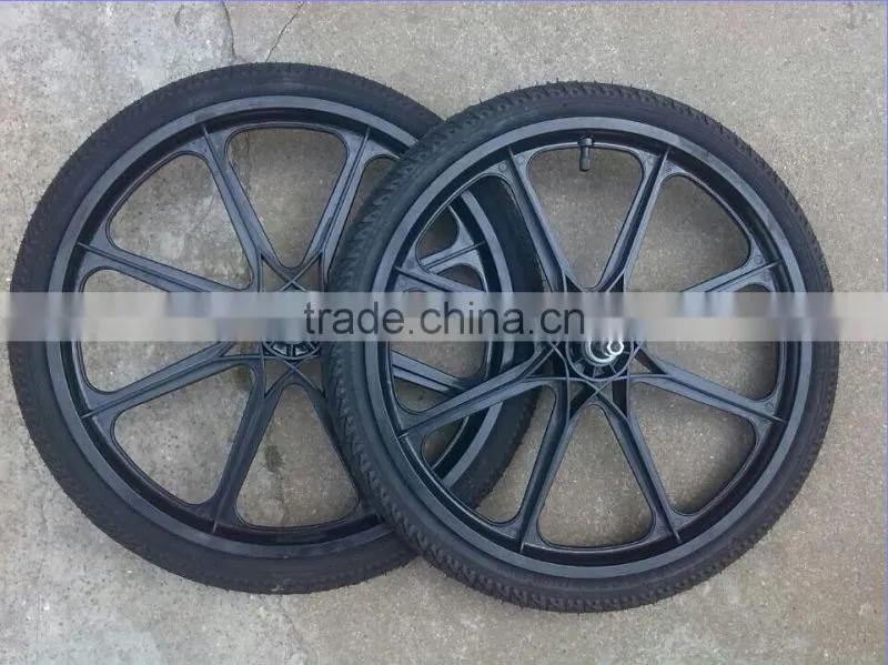 20 inch plastic wheels (20x1.75, 20x2.125)