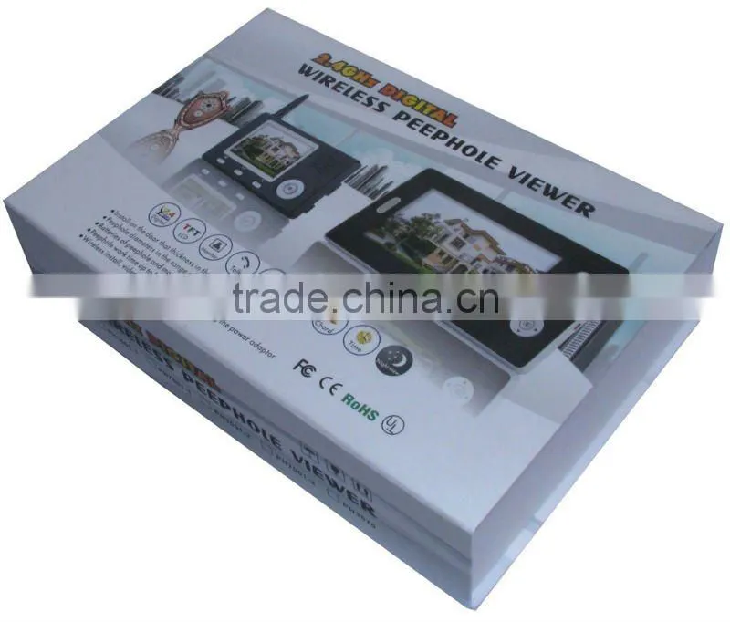 7" Digital Color Video Doorphone Wireless 7 inch Door Phone