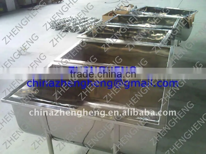 Stainless steel cleaning tank