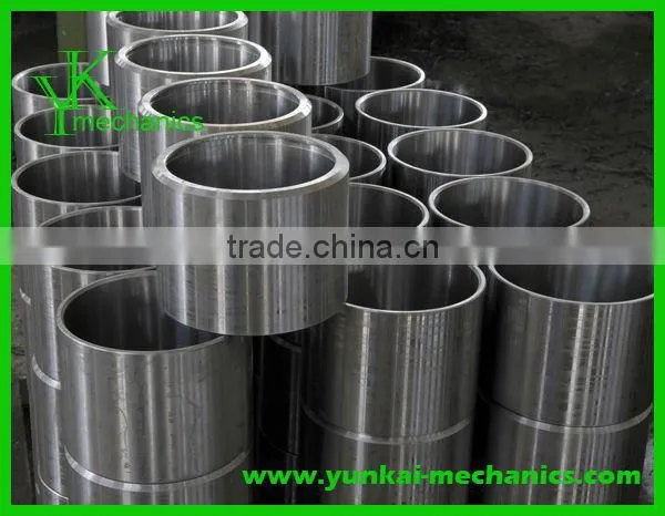 Precision stell circular shaft, hollow shaft by CNC machining, cnc turning