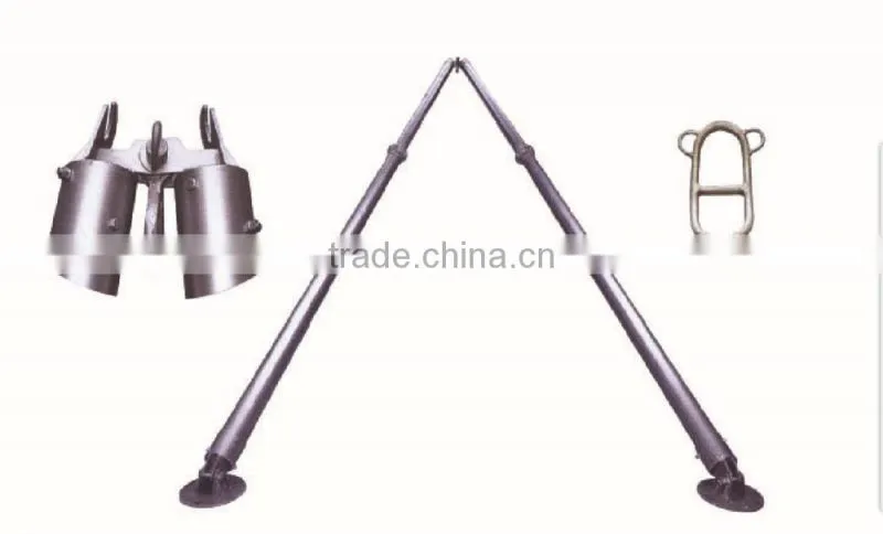 Aluminum Round Pipe Gin Pole