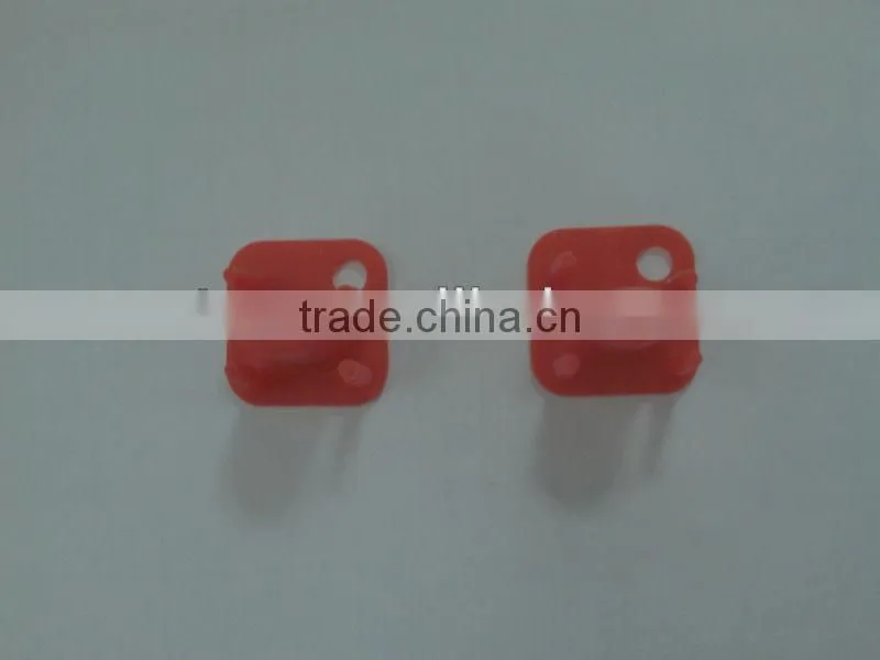 Red Silicone Rubber Button parts
