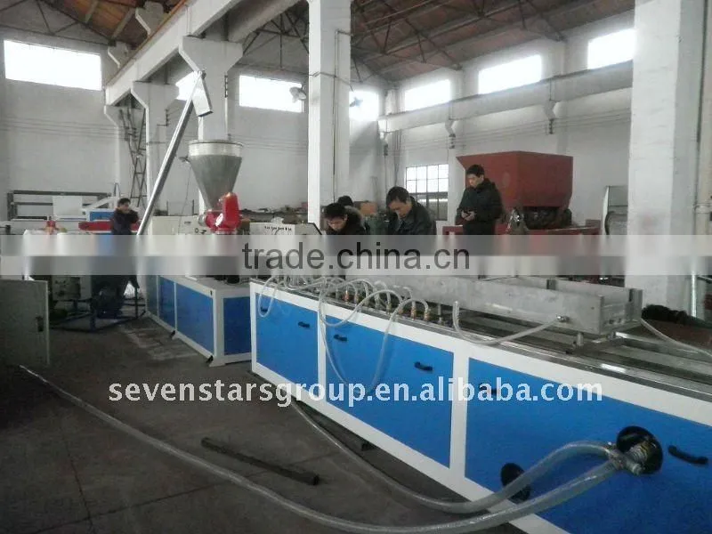 WPC deck making machine/WPC profile extrusion line