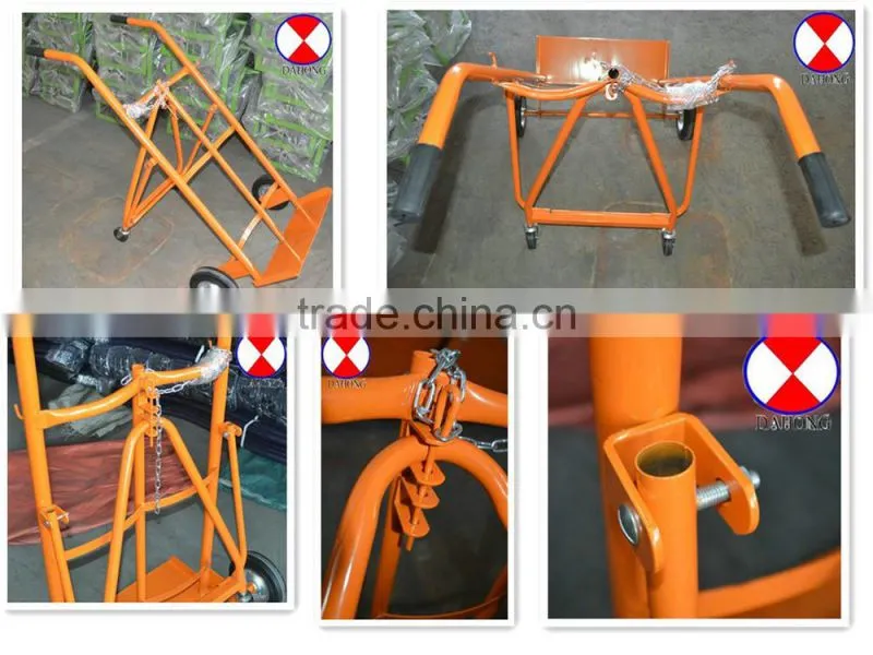 gas cylinder trolley HT1003 for two gas bottle